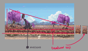 Fernanda was adamant: position and color corrections were needed. March 2025.